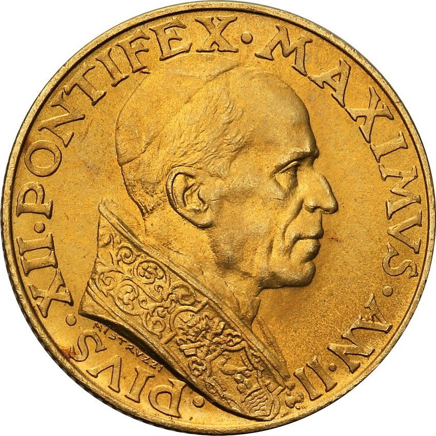 Watykan. Pius XII 1939-1958, 100 lirów 1940